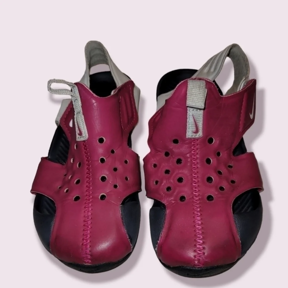 Nike Sunray Protect Sandals 9C Fireberry Pink